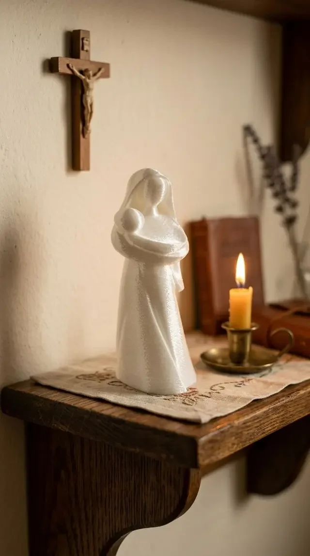 Estatueta Virgem Maria